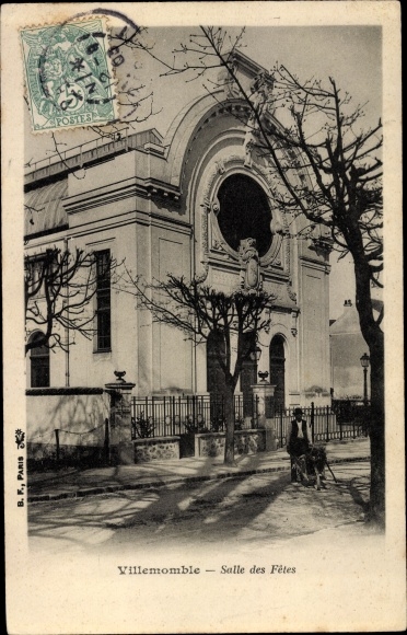 Ak Villemomble Seine Saint Denis, Salle des Fetes