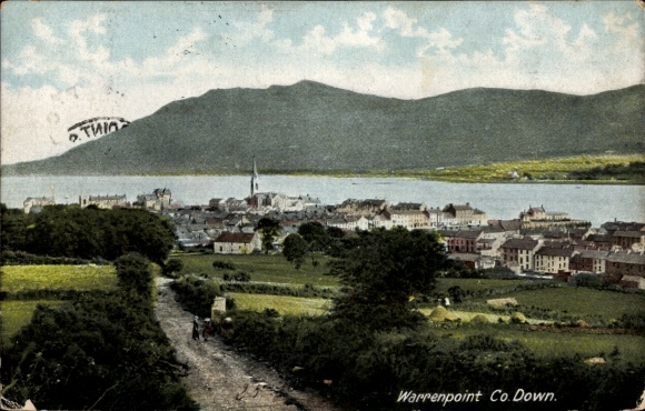 Postcard Warrenpoint Northern Ireland, Panorama