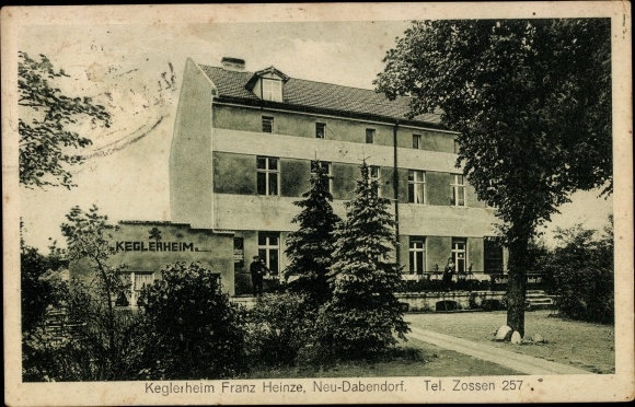 PC Dabendorf Zossen in Brandenburg, Keglerheim Franz Heine