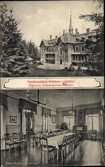 PC Grünhain in the Erzgebirge of Saxony, convalescent home
