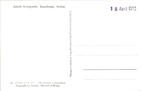 Postcard Issing Vilgertshofen in Upper Bavaria, aerial photograph