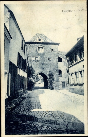 Ansichtkaart Freinsheim aan de Pfalzwijnroute, thuispoort