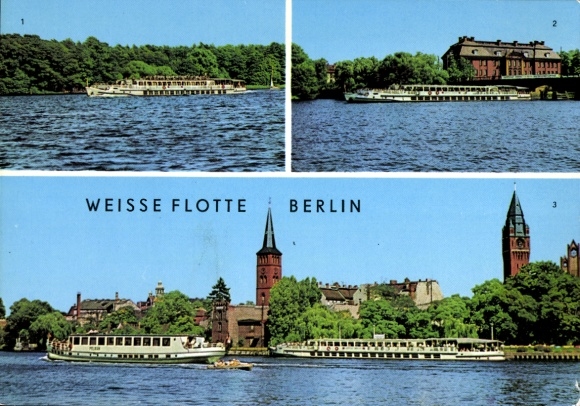 KP Berlin Köpenick, Biała Flota, luksusowe statki na Długim Jeziorze, Zamek Köpenick, Stare Miasto