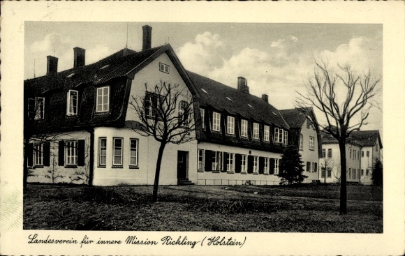Ak Rickling Sleeswijk Holstein, Staatsvereniging voor Innerlijke Missie