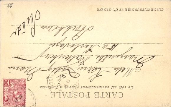 Postcard Pierrot Futé