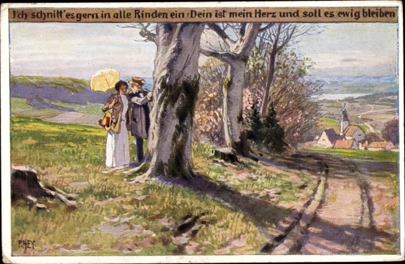 Song artist PC Hey Paul, folk song card No. 46, I liked to cut it into all the rinds