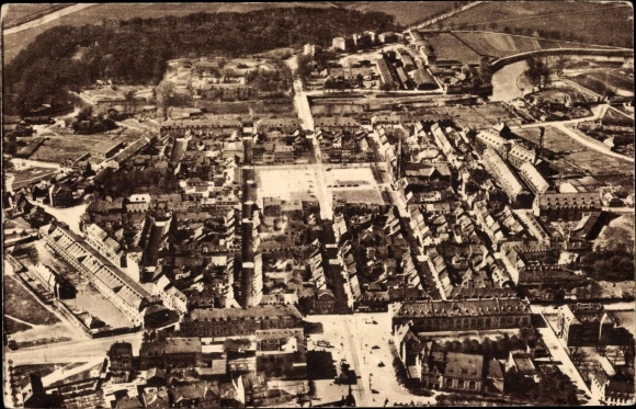 PC Saarlouis in Saarland, aerial view