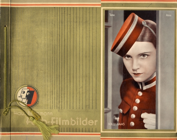 Color film pictures Collective picture album Bergmann &quot;Haus Bergmann&quot; cigarette factory, Dresden 1934