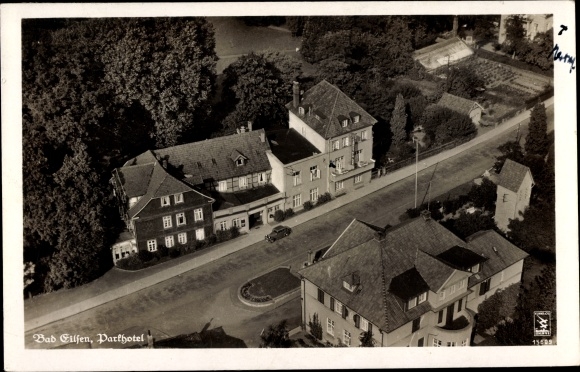 Postcard Bad Eilsen Lower Saxony, bird&#39;s eye view