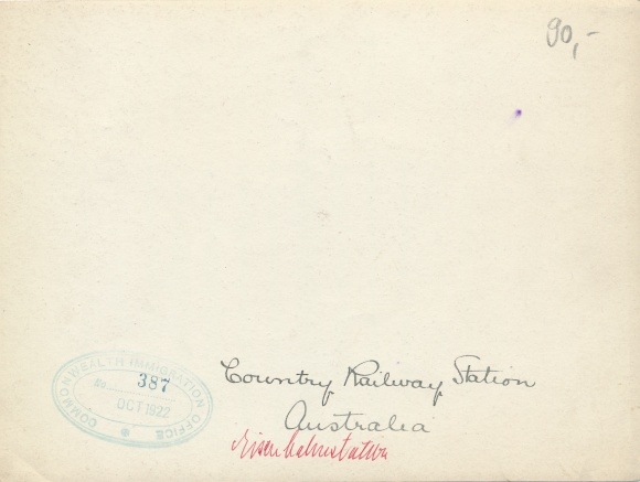 Photo Australien, Country Railway Station