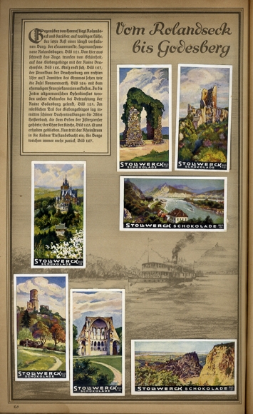 The German Rhine Collection No. 1, collection picture album Stollwerck Schokoladenfabrik, Cologne 1931