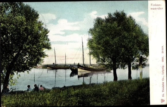 PC Hamburg middle Finkenwerder, lot at the Elbe