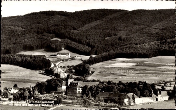 Postcard County of Schmallenberg in the Sauerland, general view