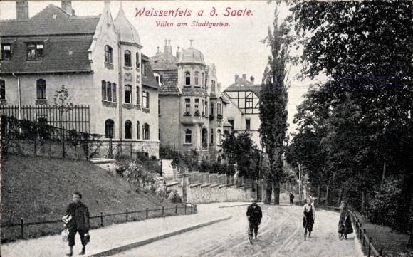 KP Weißenfels an der Saale, wille w ogrodzie miejskim, dzieci