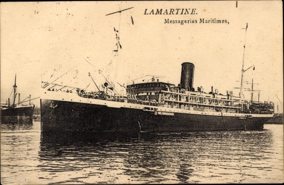 Ak Dampfer Lamartine, Berichten Maritieme Zaken