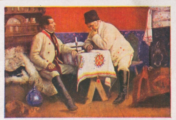 Collective picture The colorful world, folk life in Transylvania, with the lawyer