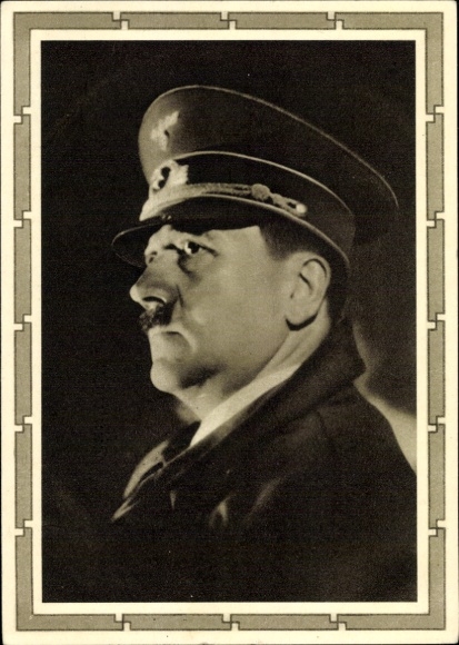 Postwaardestuk Ak Führer en Rijkskanselier Adolf Hitler, portret