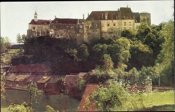 Postcard Raabs an der Thaya in Lower Austria, Burg