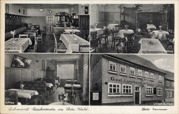 PC Geschwenda Thuringia, Linden coffee, owned by Günther Vollandt, guest room