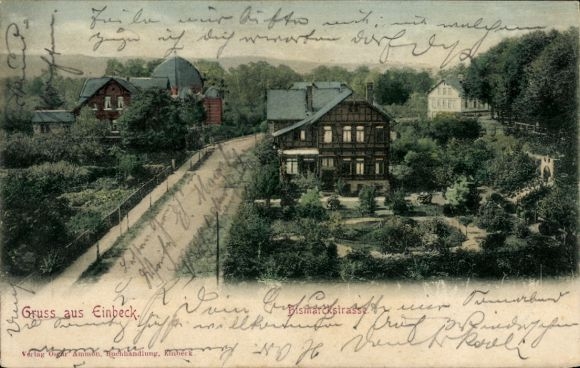 Ak Einbeck in Niedersachsen, Bismarckstraße