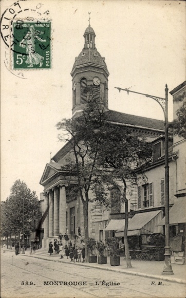 PC Montrouge Hauts de Seine, L'Église