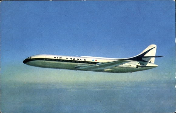 PC French passenger plane, Air France, Caravelle