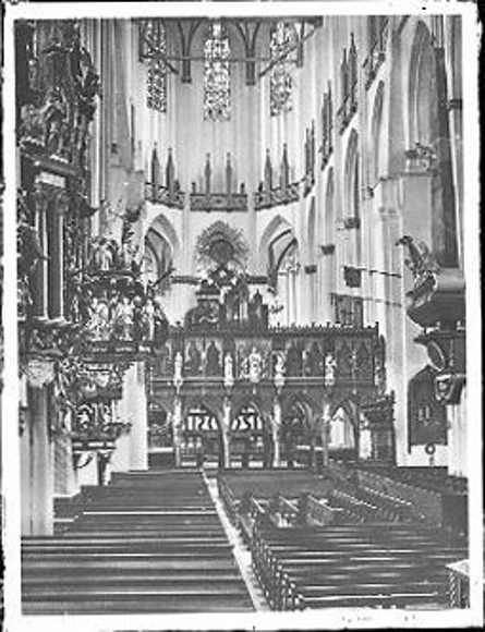 16 Glas Negative Lübeck, Holstentor, Dom Innenansichten, Orgel, Marienbild, Chor