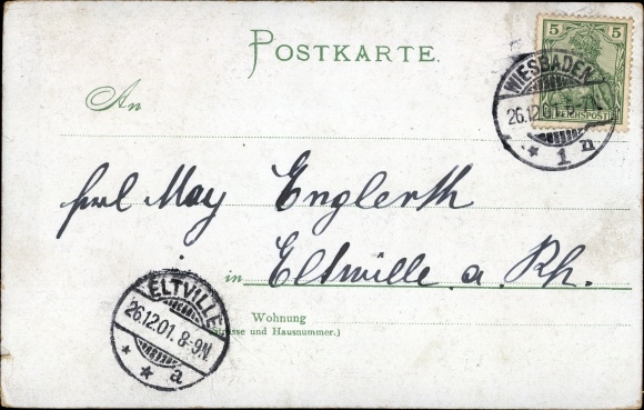 Postcard Leopold von Ranke, Professor of History in Berlin
