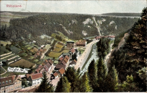 Ak Rübeland Oberharz am Brocken, algemeen uitzicht