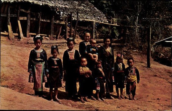 10 alte Ak Thailand, diverse Ansichten