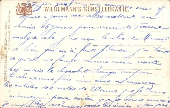 Artist Postcard Worms am Rhein, Ludwigplatz, St. Martin's Church, Obelisk, WIRO 1949