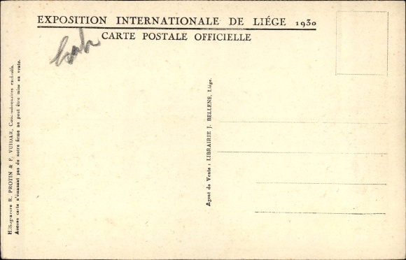 Postcard Liège Wallonien Liège, Exposition Internationale, World Exhibition 1930, Palais de la France
