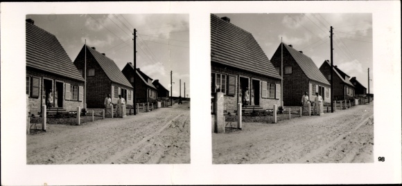 Stereo spatial image &quot;The NS model companies&quot;, III 98, No. 408, master painter Richard Rosenow