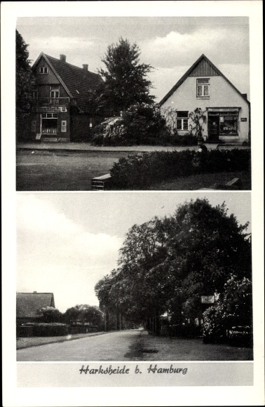 Ak Harksheide Norderstedt Schleswig Holstein, Ortsansichten, Geschäfte