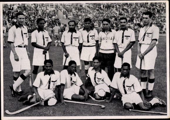 Collection picture Olympic Games 1936, Indian Hockey Team