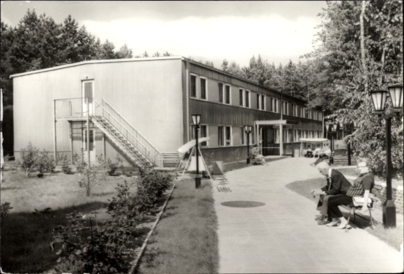 Postcard Lindow in der Mark, Holiday Home Gustav Sobotka, Bed House II