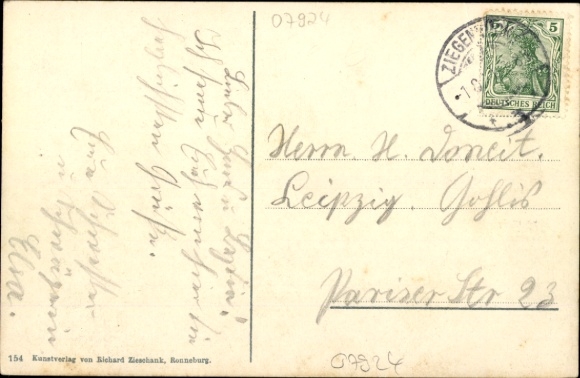 Postcard Ziegenrück am Schiefergebirge Thüringen, Pohlmannsbank