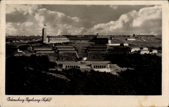 Postcard Schleiden in the Eifel, Ordensburg Vogelsang