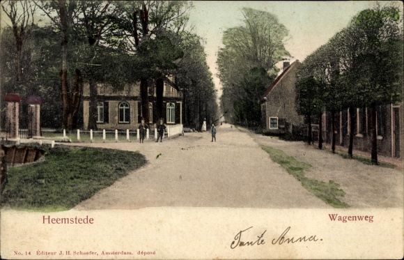 Ak Heemstede Nordholland, Wagenweg