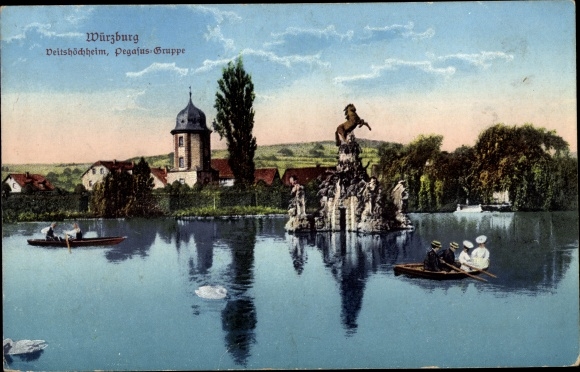 KP Veitshöchheim w Dolnej Frankonii, grupa Pegasus, łódź wiosłowa