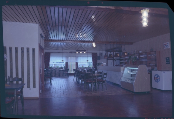 6 celluloid negatives Krempel Geestland in Lower Saxony, garden, shop, gastronomy