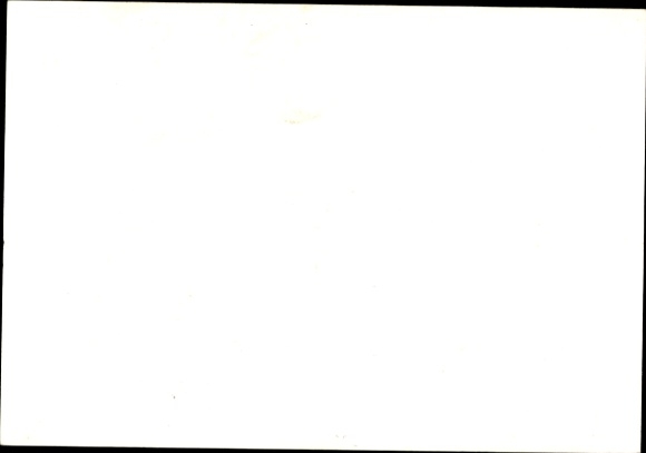Postcard actor and figure skater Hans-Jürgen Bäumler, portrait, ZDF, autograph