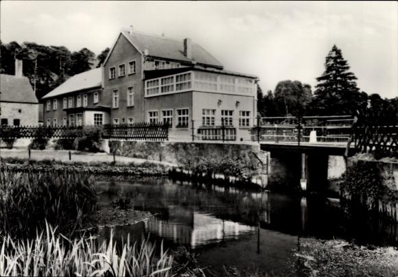 Postcard Rheinsberg in der Mark, Bridge