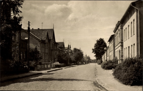 Postcard Bützow in Mecklenburg, Gartenstrasse