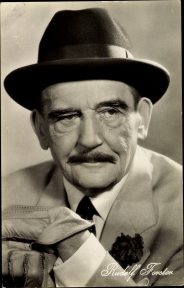 Postcard Actor Rudolf Forster