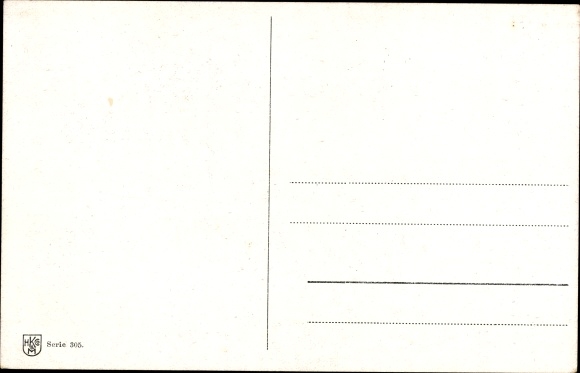Kunstenaar Ansichtkaart Billing, M., stilleven, meloen, druiven, vijgen