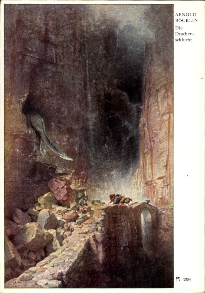 Artist PC Böcklin, Arnold, Drachenschlucht