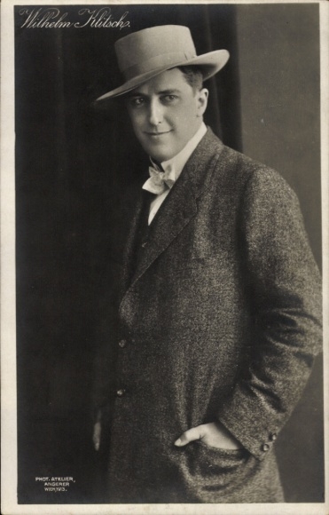 Ak Schauspieler Wilhelm Klitsch, Portrait