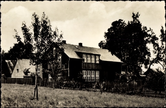 Postcard Kottengrün Werda in the Vogtland, convalescent home
