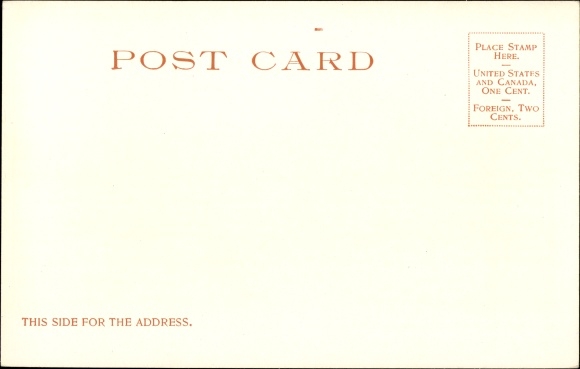 Postcard Gardiner Montana USA, UP station